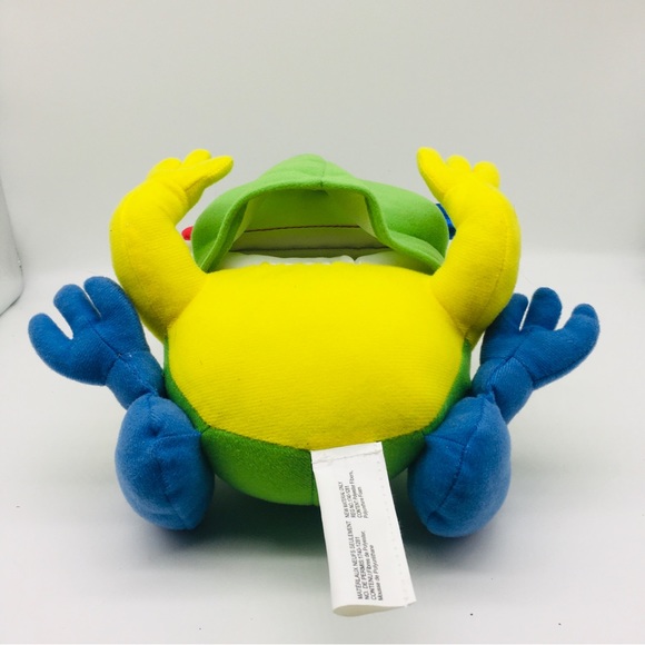 Monday the Bullfrog Book Plush Stuffed Animal  Interactive Toy Puppet POP UP - Picture 9 of 9